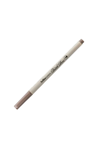 Artline Supreme İnce Fırça Uçlu Markör Kalem Pastel Kahve Lv-A-Epfs-F P.Brown LV-A-EPFS-F (12 Li Paket) ürün görseli 1