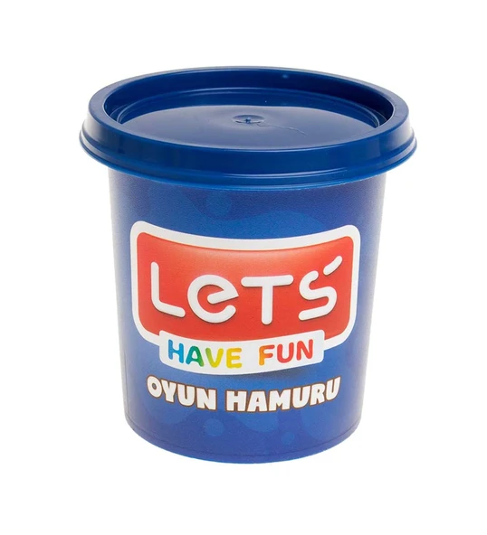 Lets Tek Renk Oyun Hamuru Lacivert 115 Gram L8440-11 (24 Lü Paket) ürün görseli 1