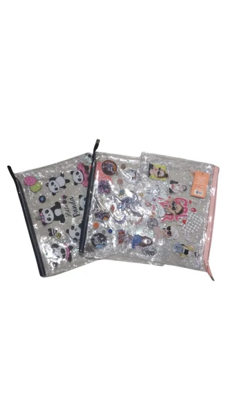 Kahraman Fermuarlı Dosya A4 Vk-0073 (Karışık Renk 1 Adet) ürün görseli 1
