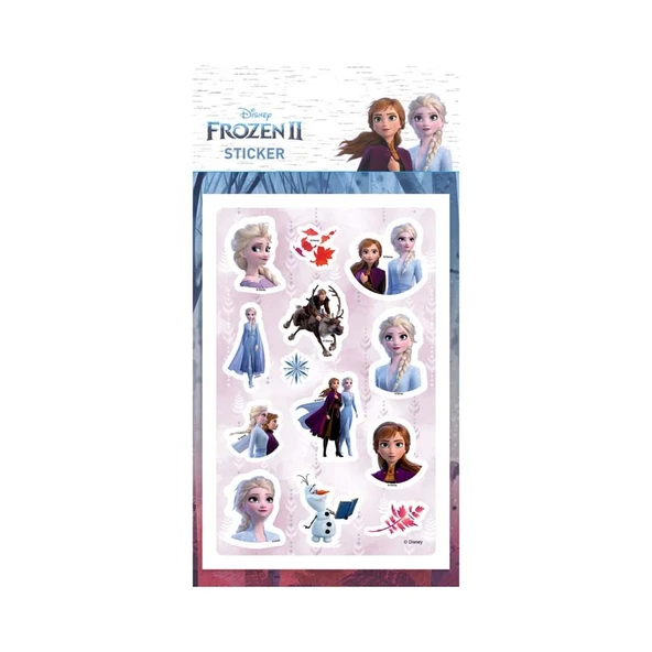 Keskin Color Frozen II Puffy Sticker Orta Boy 221300-92 (12 Li Paket) ürün görseli 1