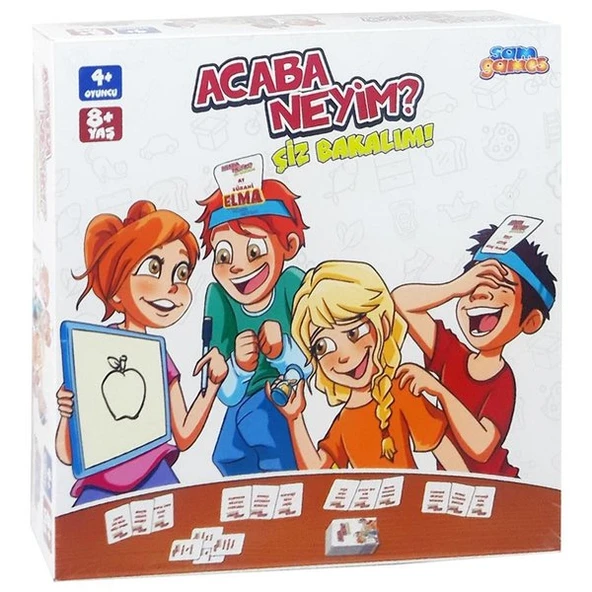 Sam Games Acaba Neyim Çiz Bakalım Kutu Oyunu 72608 ürün görseli 1