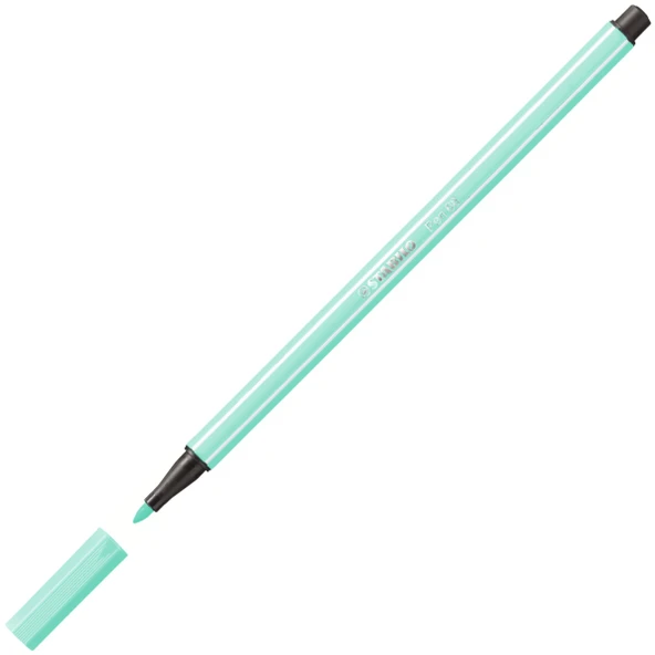 Stabilo Pen 68 Kalın Keçe Uçlu Boya Kalemi 1 Mm Buz Yeşili 68/13 (10 Lu Paket) ürün görseli 1