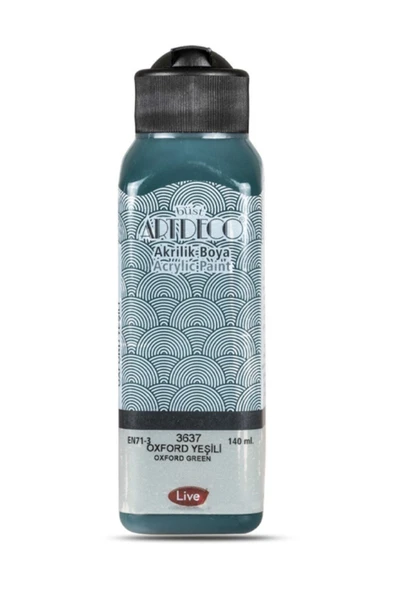 Artdeco Akrilik Boya 140 Ml Oxford Yeşili 3637 ürün görseli 1