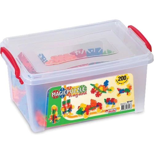 Dede Oyuncak Magic Lego Puzzle Küçük Box 200 Parça 03147 ürün görseli 1