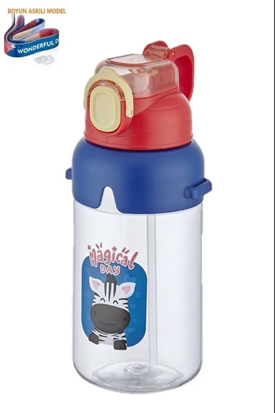 Vagon Matara (Suluk) Karma Renk 650 Ml Vgn2266 (Karışık Renk 1 Adet) ürün görseli 1