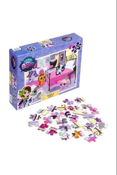 Ca Games Puzzle 100 Parça Littlest Petshop 5011 ürün görseli 1