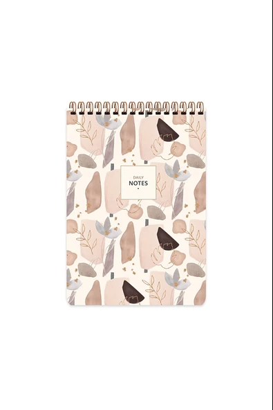 Keskin Color Çizgili 72 Yaprak Spiralli Bloknot - Not Defteri 17X24Cm Çakıl 145452-99 (6 Lı Paket) ürün görseli 1
