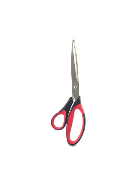 Cassa Makas Inoxy 20,5 Cm (8 İnç) Siyah Kırmızı 5380 (12 Li Paket) ürün görseli 1