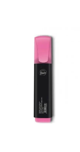 Bion Fosforlu Kalem (İşaret Kalemi) Pembe 9184 (12 Li Paket) ürün görseli 1