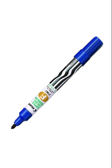 Pilot Super Color Permanent Marker Kalem Yuvarlak Uç Mavi SCA-F-L (12 Li Paket) ürün görseli 1
