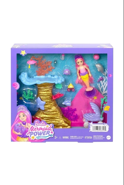 Mattel Oyuncak Barbie Deniz Hayvanları Oyun Seti Hhg58 ürün görseli 1