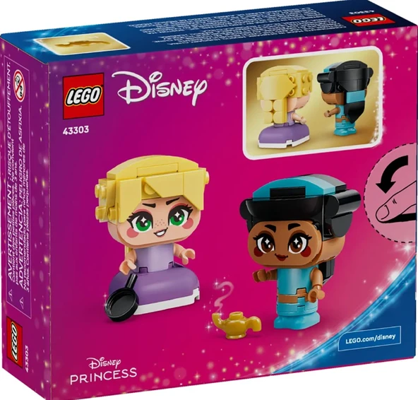 Lego Disney Mini Jasmine & Rapunzel 43303 - Resim 3