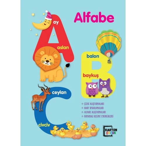 Karatay Yayınları 4E Alfabe (A-B-C) ürün görseli 1