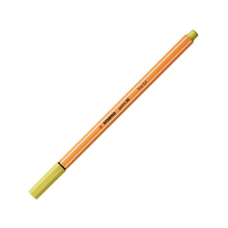 Stabilo Fineliner Point 88 İnce Keçe Uçlu Kalem 88 Point 0.4 Mm Hardal 88/67 (10 Lu Paket) ürün görseli 1