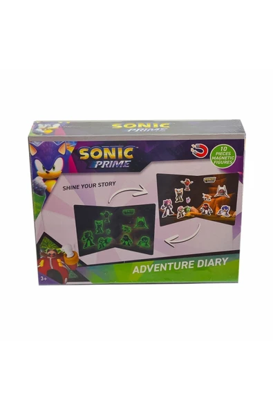 Mabbels Sonic Prime Manyetik Fosforlu Hikaye Oluşturma So7873 ürün görseli 1