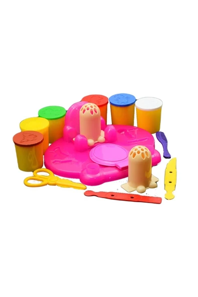 Bu-Bu Oyun Hamuru Seti Kuaför (L) Bubu-Oh0014 ürün görseli 1