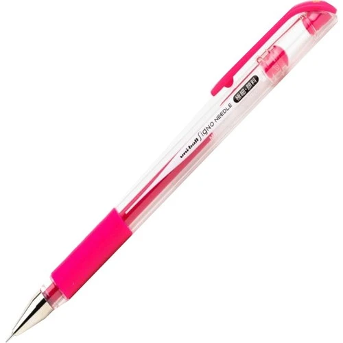 Uni-Ball Roller Kalem Signo Needle İğne Uç 0.38 Mm Bebek Pembe Um-151Nd (10 Lu Paket) ürün görseli 1