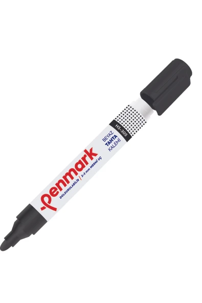 Penmark Beyaz Tahta Kalemi Doldurulabilir Siyah Hs305-01 (12 Li Paket) ürün görseli 1