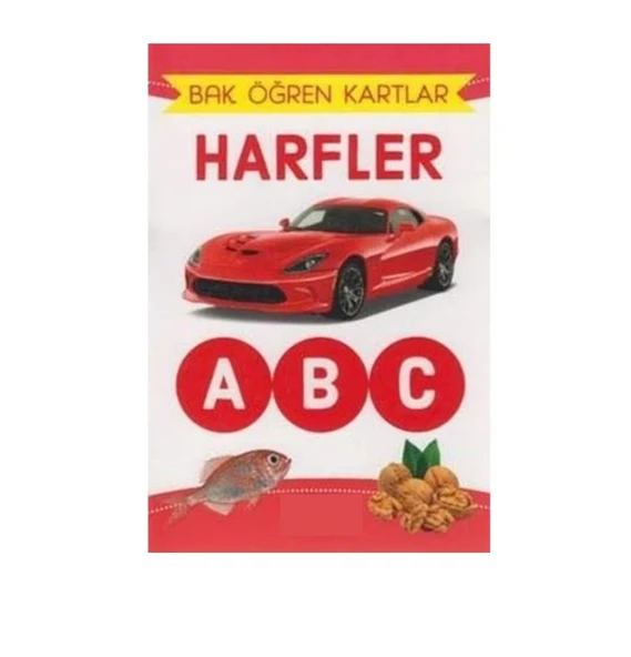 Karatay Yayınları 4E Bak Öğren Kartları Harfler ürün görseli 1