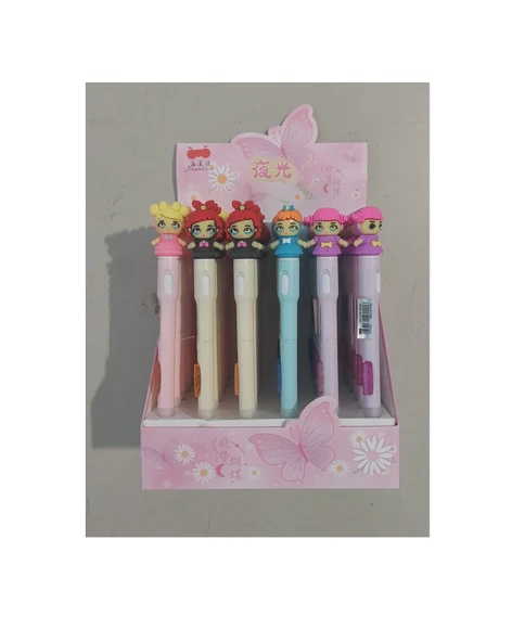 Vega Girl Ries Süslü Kızlar Bitmeyen Kalem 7112 (36 Lı Paket) ürün görseli 1