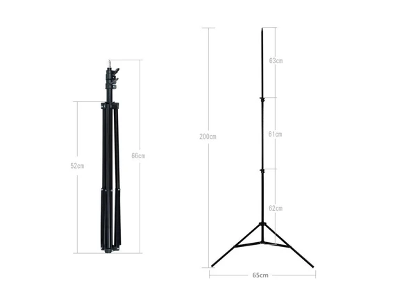 Andoer LS190  (190cm) Parafla ve Işık Ayağı - Resim 3