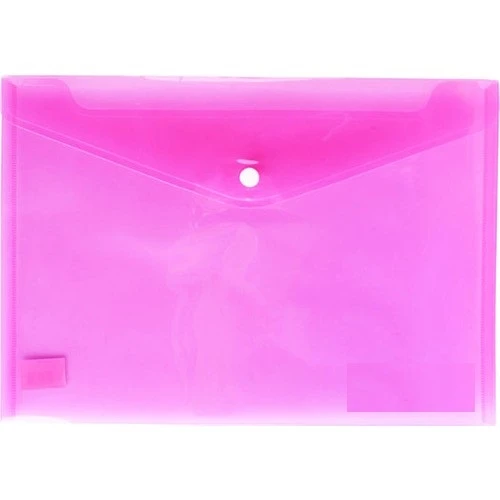 Bafix Çıtçıtlı Zarf Dosya Pembe (12 Li Paket) ürün görseli 1