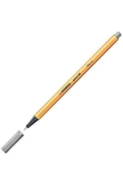 Stabilo Fineliner Point 88 İnce Keçe Uçlu Kalem 88 Point 0.4 Mm Sıcak Gri 88/93 (10 Lu Paket) ürün görseli 1
