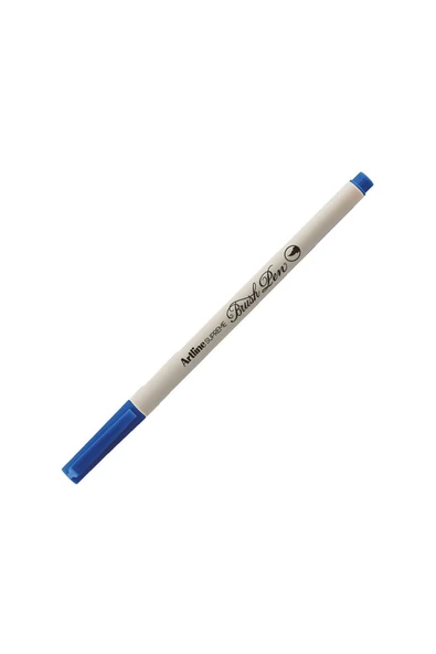 Artline Supreme İnce Fırça Uçlu Markör Kalem Mavi Lv-A-Epfs-F Blue LV-A-EPFS-F (12 Li Paket) ürün görseli 1