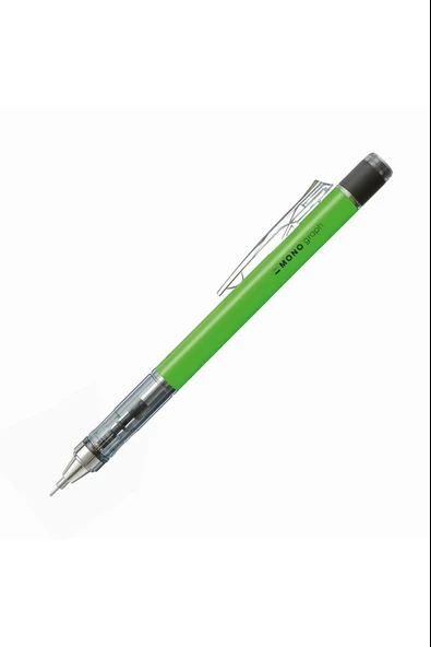 Tombow Versatil Kalem (Mekanik Kurşun Kalem) Mono Graph 0,5 Mm Blister Neon Yeşil LV-T-DPA-134E ürün görseli 1