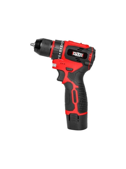 Attlas ATBL 12 CDD-202C 12V 2x2.0Ah Çift Akülü Matkap - A0104085 ürün görseli 1