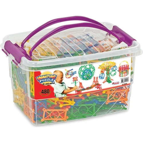 Dede Oyuncak Minyatür Lego Puzzle Box 480 Parça 01905 ürün görseli 1