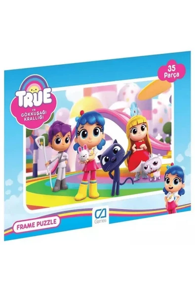 Ca Games True Frame Puzzle 35 Parça 5196-5197 (Karışık Desen 1 Adet) ürün görseli 1