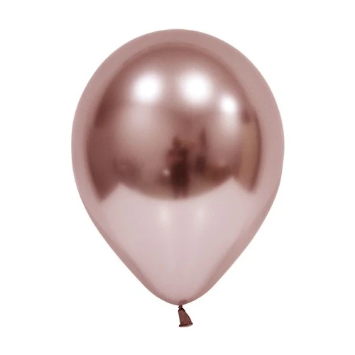 Bafix Balon 12" Krom Rose Gold (50 Li Paket) ürün görseli 1