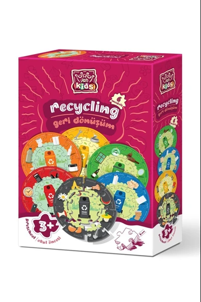 Art Kids Geri Dönüşüm 54 Parça Puzzle 5832 ürün görseli 1