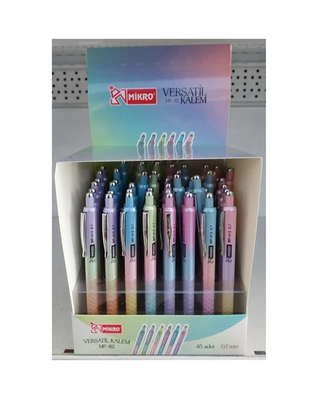 Mikro Versatil Kalem 0.7 Mm (Mekanik Uçlu Kurşun Kalem) 412-48 (48 Li Paket) ürün görseli 1