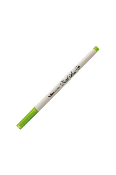 Artline Supreme İnce Fırça Uçlu Markör Kalem Fıstık Yeşili Lv-A-Epfs-F Y.Green LV-A-EPFS-F (12 Li Paket) ürün görseli 1