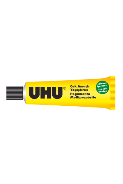 Uhu Genel Amaçlı Sıvı Yapıştırıcı 33 Ml Solventsiz 34120 ürün görseli 1