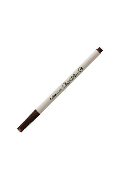 Artline Supreme İnce Fırça Uçlu Markör Kalem Koyu Kahve Lv-A-Epfs-F D.Brown LV-A-EPFS-F (12 Li Paket) ürün görseli 1