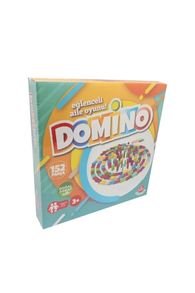 Bu-Bu Games Domino Kutu Oyunu 152 Parça Gm0049 ürün görseli 1