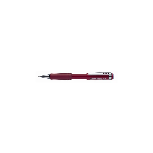 Pentel Versatil Kalem (Mekanik Kurşun Kalem) Twist Metal Klipsli Büyük Boy Silgili 0.7 Mm Qe517-Bx ürün görseli 1