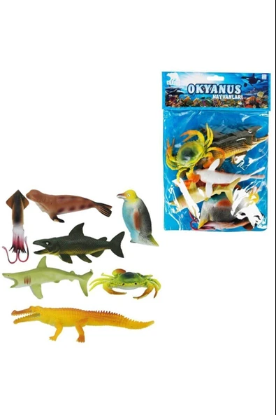 Sunman Oyuncak Okyanus Hayvanları Büyük Poşet S01000713 ürün görseli 1