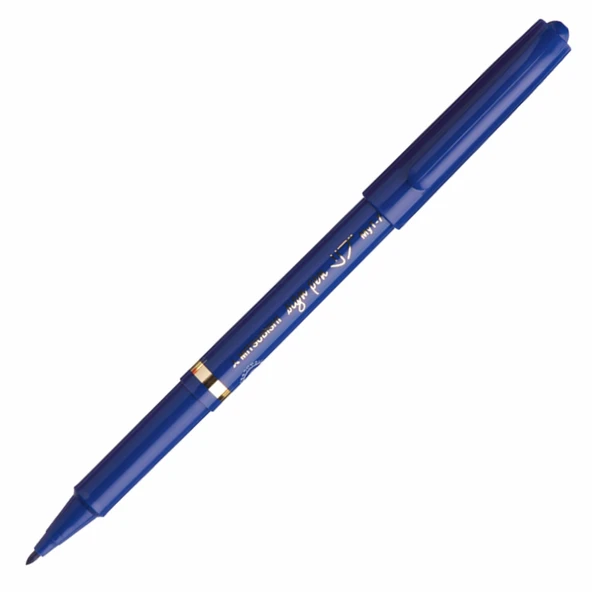 Uni-Ball Mitsubishi Sign Pen 1.0 Akrilik Uçlu İmza Kalemi Mavi MYT-7 (10 Lu Paket) ürün görseli 1