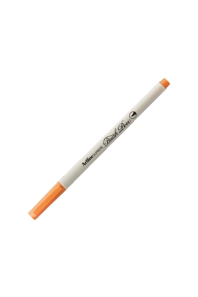 Artline Supreme İnce Fırça Uçlu Markör Kalem Pastel Turuncu Lv-A-Epfs-F P.Orange LV-A-EPFS-F (12 Li Paket) ürün görseli 1