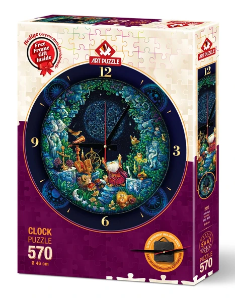 Art Puzzle 570 Parça Puzzle Astroloji Saat 5003 ürün görseli 1