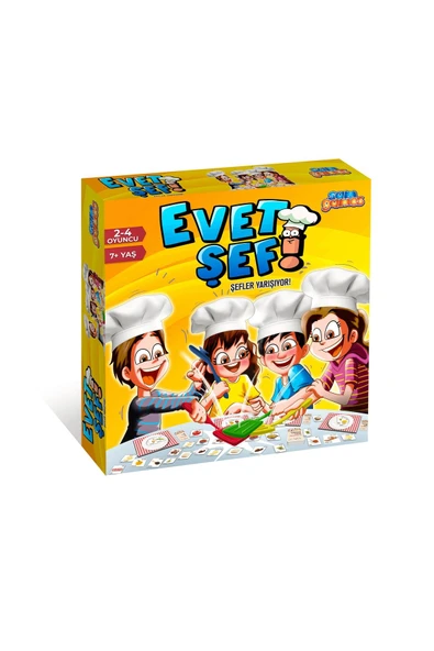 Sam Games Evet Şef! Kutu Oyunu 72621 ürün görseli 1