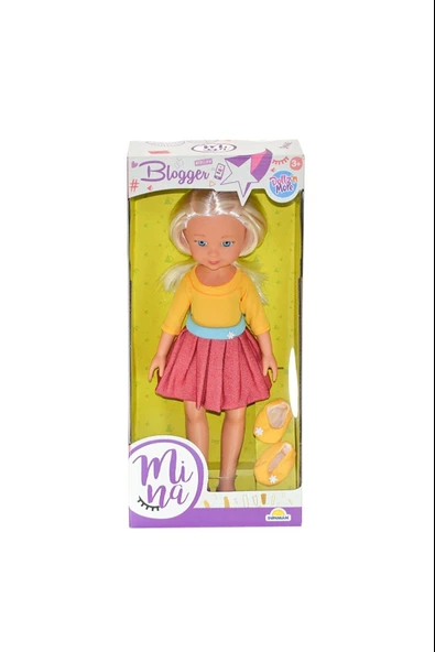 Sunman Oyuncak Mina Blogger Bebek 35Cm S01030081 ürün görseli 1
