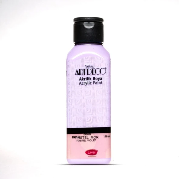 Artdeco Akrilik Boya Pastel 140 Ml Pastel Mor 3808 ürün görseli 1