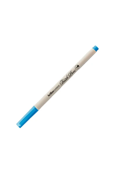 Artline Supreme İnce Fırça Uçlu Markör Kalem Fosforlu Mavi Lv-A-Epfs-F Bri Blue LV-A-EPFS-F (12 Li Paket) ürün görseli 1