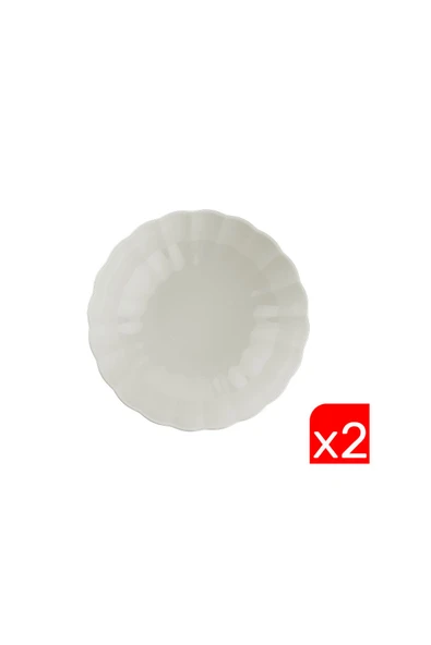Kütahya Porselen Bone Luz Krem Çorba Kasesi 15cm 2 li ürün görseli 1