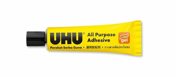 Uhu Genel Amaçlı Jel Yapıştırıcı 20 Ml Uhu34370 (20 Li Paket) ürün görseli 1